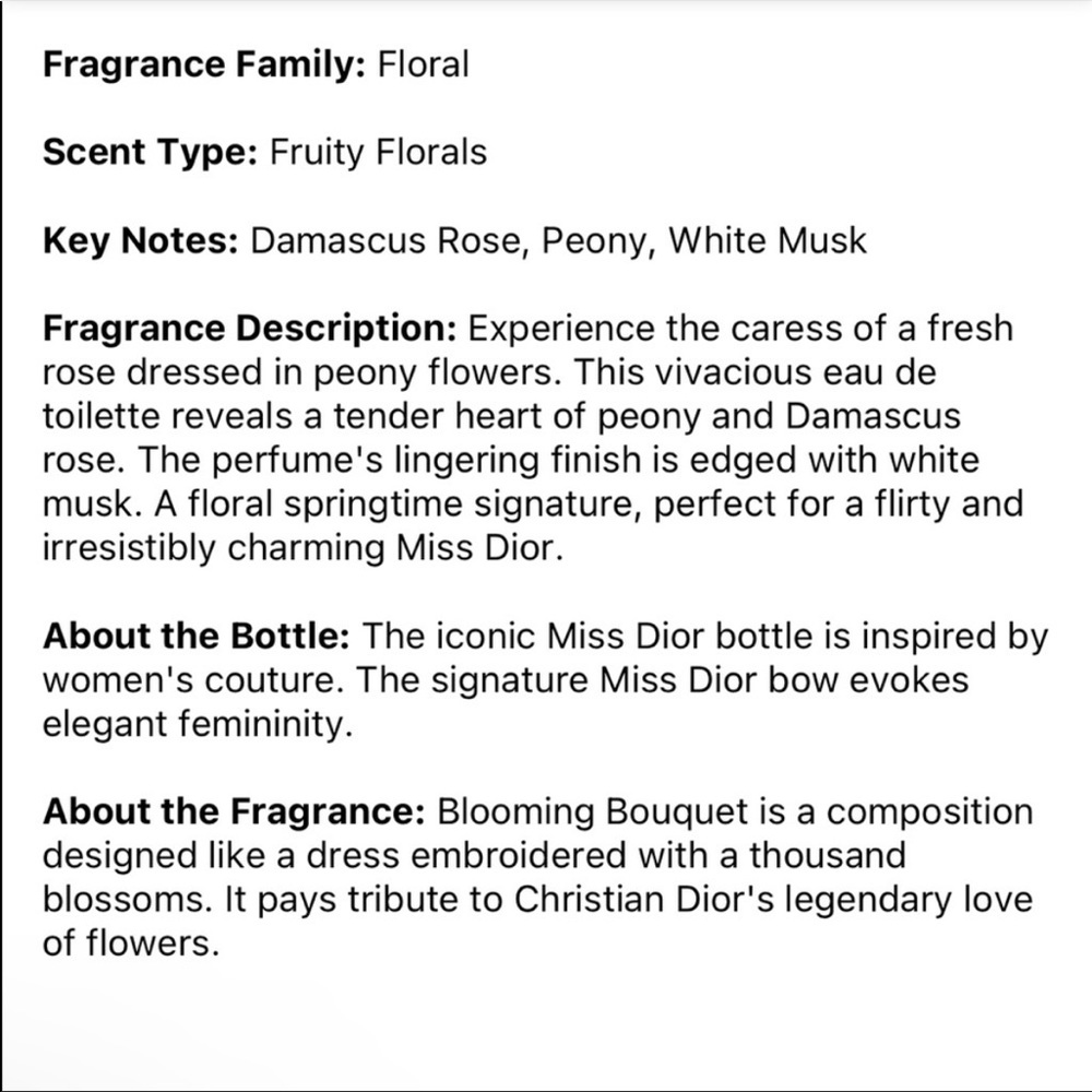 Christian Dior Blooming Bouquet - Picture 3 of 3